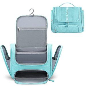 Toiletry Bag for Travel Water-resistant Cosmetic Makeup Bag Large